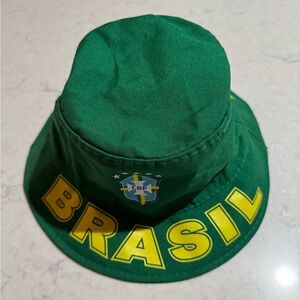 Green and Yellow Brasil Bucket Hat